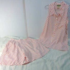 Vintage Esprit Essentials Womens Summer Shorts and Top Set Large